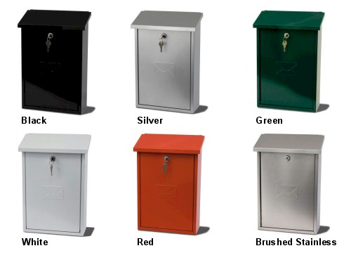 RHONDDA POST BOX, RHONDDA MAIL BOX, RHONDDA POSTBOX, RHONDDA MAILBOX, RHONDDA POST-BOX, RHONDDA MAIL-BOX - DOS now offer a wide range of super value for money stylish and compact internal and external mail boxes and post boxes. Colours: Black, White, Green, Silver, Red, Stainless Steel