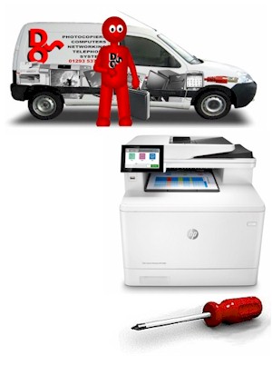 HP Color LaserJet Enterprise MFP M480 Service, Repair, fix, mend, repairer, mobile, local, on-site, servicing near me Jamming, jammed, jam, paper feed tires, fuser units, print quality smears, blurred, creased, smudged,  Worthing, Littlehampton, Chichester, Midhurst, Petworth, Billingshurst, Horsham, Crawley, Horley, Gatwick, Guildford, Cranleigh, Woking, Brighton, Hove, Burgess Hill, Haywards Heath, East Grinstead, Lingfield, Edenbridge, Caterham, Godstone, Oxsted, Reigate, Redhill, Purley, Dorking, Leatherhead, Sutton, Epsom, Kingston,