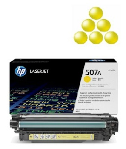 We sell, supply from stock new genuine and compatible HP Hewlett Packard 507A Yellow Toner Cartridge - CE402A - CE402X sales, Crawley West Sussex, East Sussex, Surrey and Kent, Pay less for Yellow HP 507A Toner Cartridge Genuine - FREE Delivery - Reliable cartridges. Reliable delivery. Every time!
