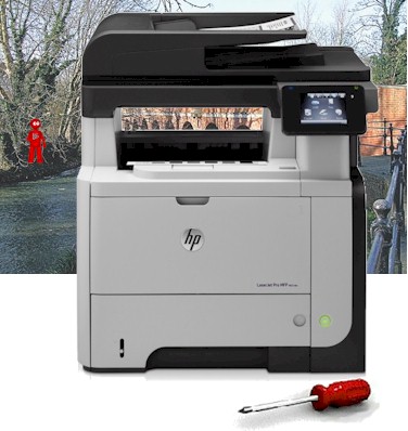Local, On-site, Canon, Develop, Epson, HP, Konica Minolta, Kyocera, OKI, Olivetti, Ricoh, Samsung, Utax, Xerox  Printer, Photocopier, Copier, service, servicing, repair, fix, mend,  installation in Leatherhead, Surrey and surrounding areas. Perform printer maintenance, servicing, routine maintenance,  Fault code diagnosis, repair, Printers installed, relocated, Network installation, setup, issues resolved, Scan to email setup programmed, Poor print quality resolved, repaired, fixed, paper jams repaired, Replace end of life components ie Drums, ITB Belts, Fuser Units, Transfer Rollers Leatherhead, Surrey